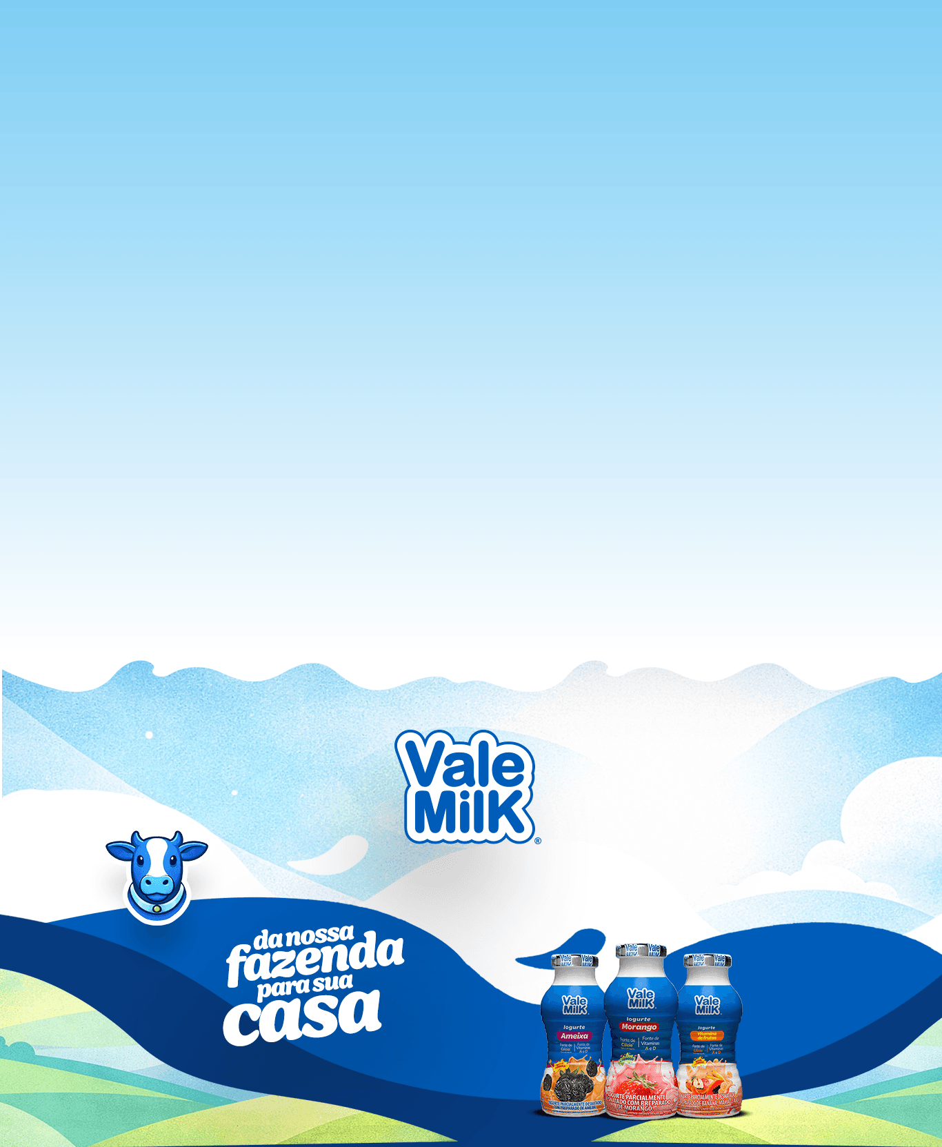 Vale Milk, da nossa fazenda para sua casa